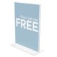 Sign Holder Acrylic T-stand A4