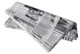 Wrappapper 35x40cm"News Paper"