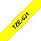 Tape Brother P-Touch TZe631 12mm black on yellow