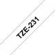 Tape Brother P-Touch TZe231 12mm black on white