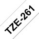 Tape Brother P-Touch TZe261 36mm black on white