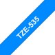 Tape Brother P-Touch TZe535 12mm white on blue