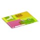 Notepads Brilliant Notes 38x51mm 4x50 sheets