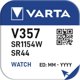 Battery Varta V357 SR44