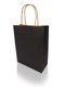 Paper carrier bag h-Green medium black